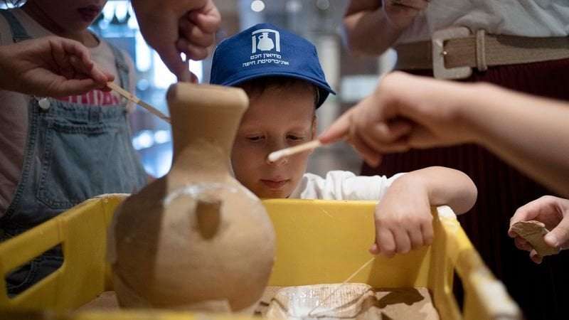 image for Boy who accidentally broke 3,500-year-old jar welcomed back to museum