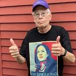 image for Stephen and his new "I'm Speaking" shirt
