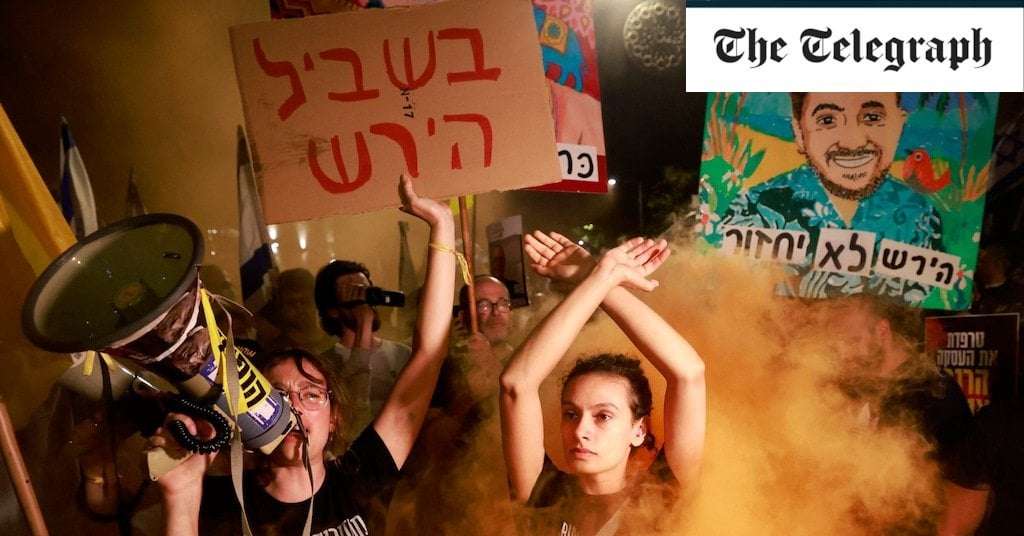 image for Hamas told to execute Israeli hostages if they fear IDF are closing in