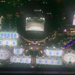 image for Aerial view of the US Open night session
