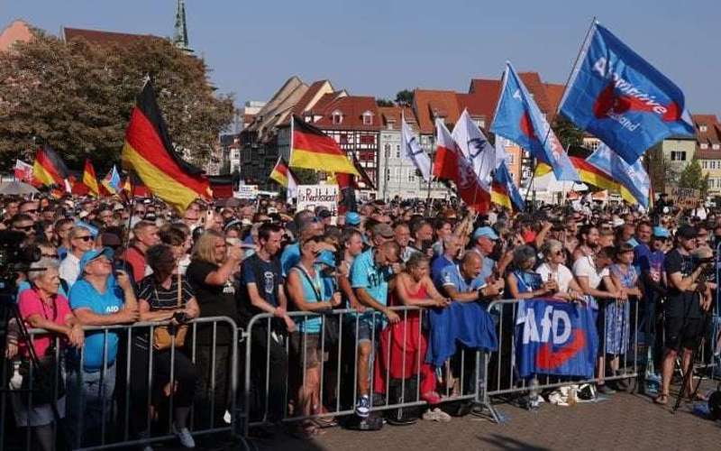 image for AfD becomes first far-right party to win German state election since 1945