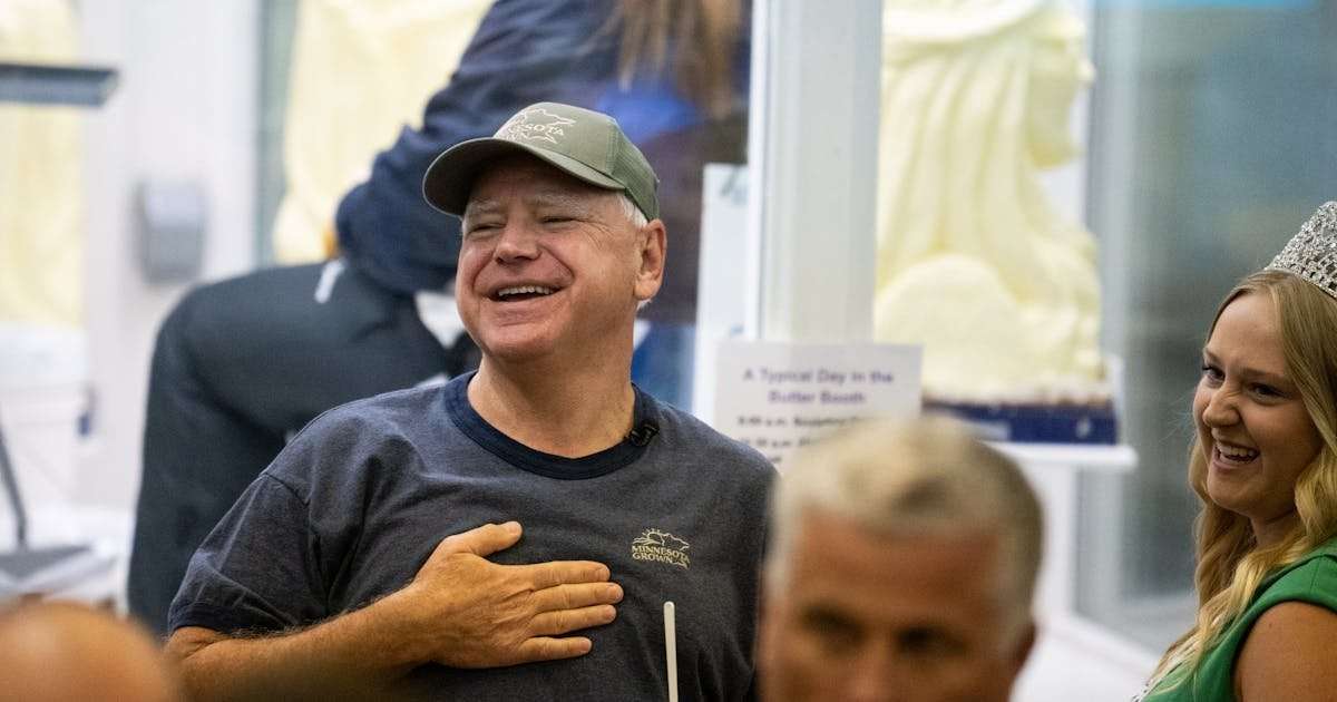 image for Tim Walz Trolls J.D. Vance by Buying Donuts Like a Normal Human Person