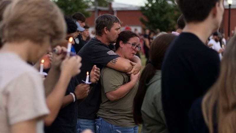 image for Georgia school shooting: The father of the shooting suspect has been arrested and charged, authorities say