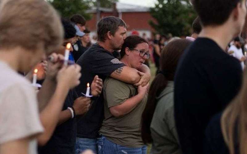 image for Georgia school shooting: The father of the shooting suspect has been arrested and charged, authorities say