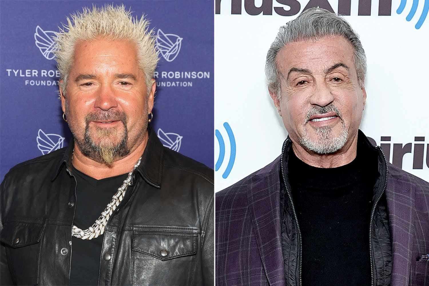image for Guy Fieri was mistaken for bartender at Sylvester Stallone's house