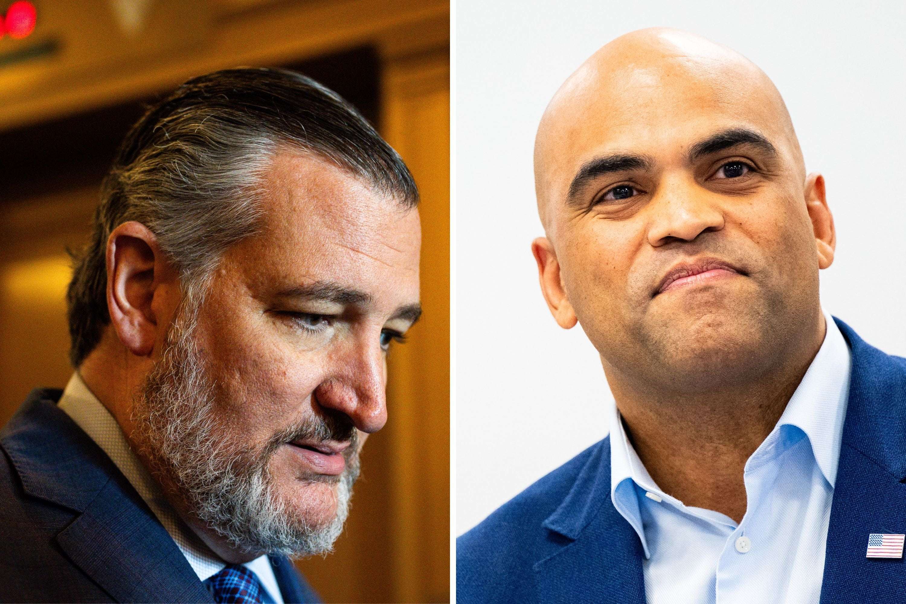 image for Colin Allred Within Striking Distance of Defeating Ted Cruz: New Poll