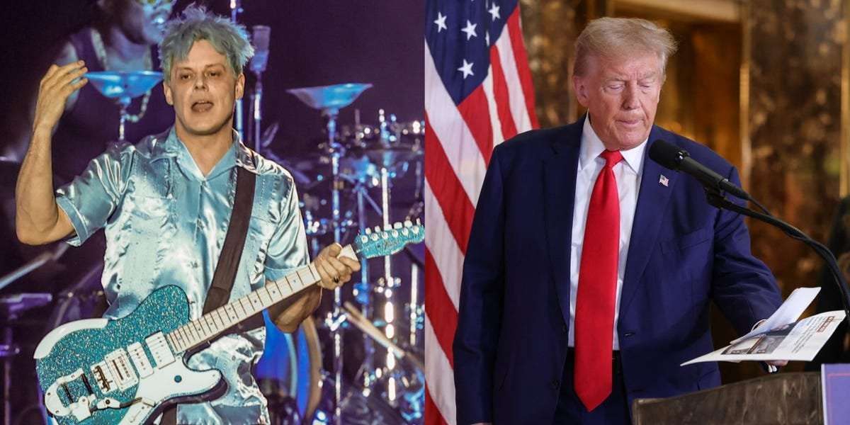 image for Jack White sues Trump over the use of The White Stripes' 'Seven Nation Army': 'This machine sues fascists'