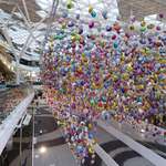 image for A UK exhibition of 6,929 birthday balloons to represent the young lives lost to suicide in ten years