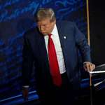 image for Former President Trump after the presidential debate.