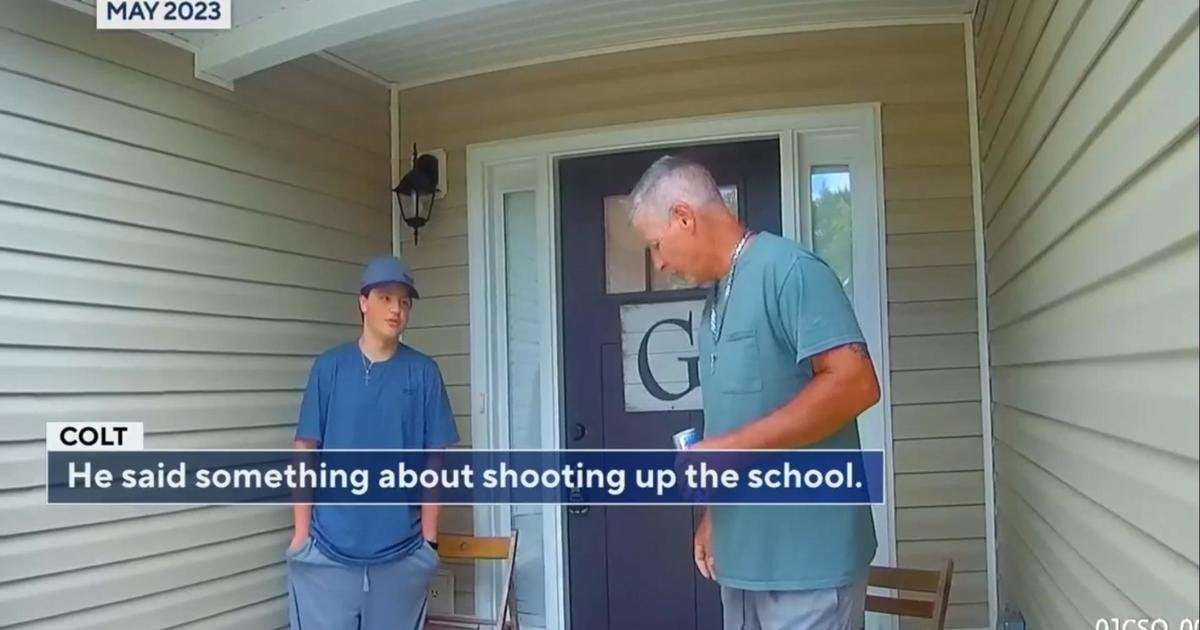 image for Bodycam video shows accused Georgia school shooter and his father interviewed by police in 2023
