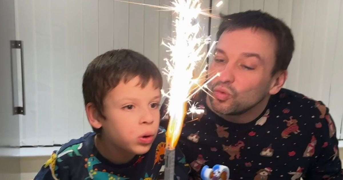 image for Meet the Cambridgeshire dad whose alphabet tattoo helps his son communicate