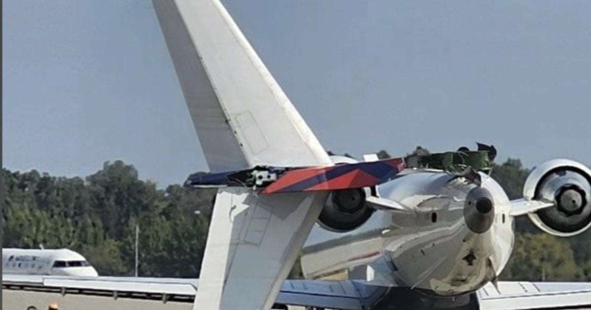 image for 2 Delta planes collide on tarmac at Atlanta airport, FAA says