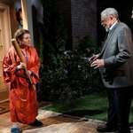 image for James Earl Jones with Carrie Fisher.