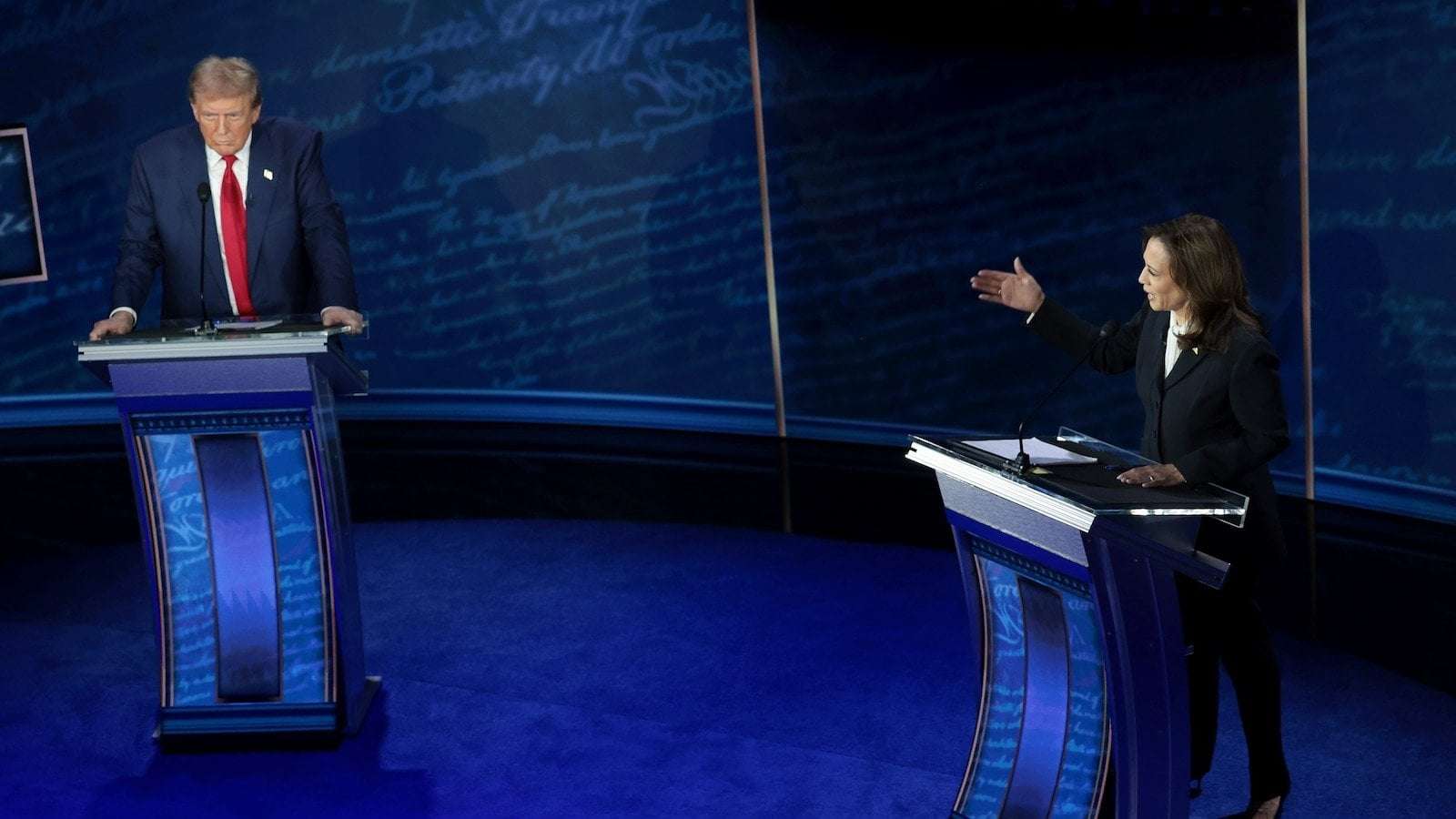 image for Trump refuses to commit to 2nd debate with Harris -- saying she wants to because she lost