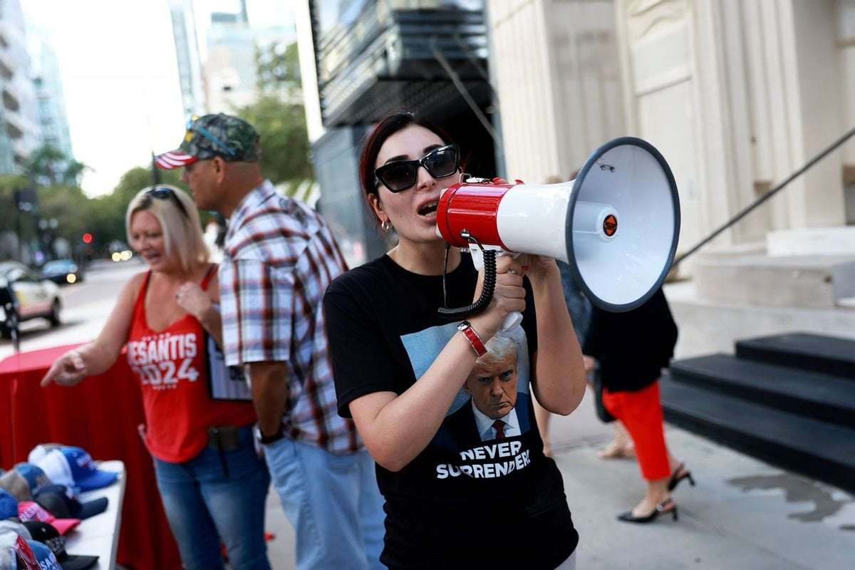 image for "Appalling and extremely racist": Trump's embrace of Laura Loomer is blowing up in his face