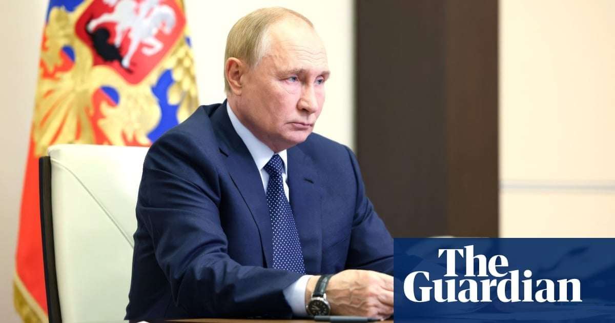 image for Putin: lifting Ukraine missile restrictions would put Nato ‘at war’ with Russia