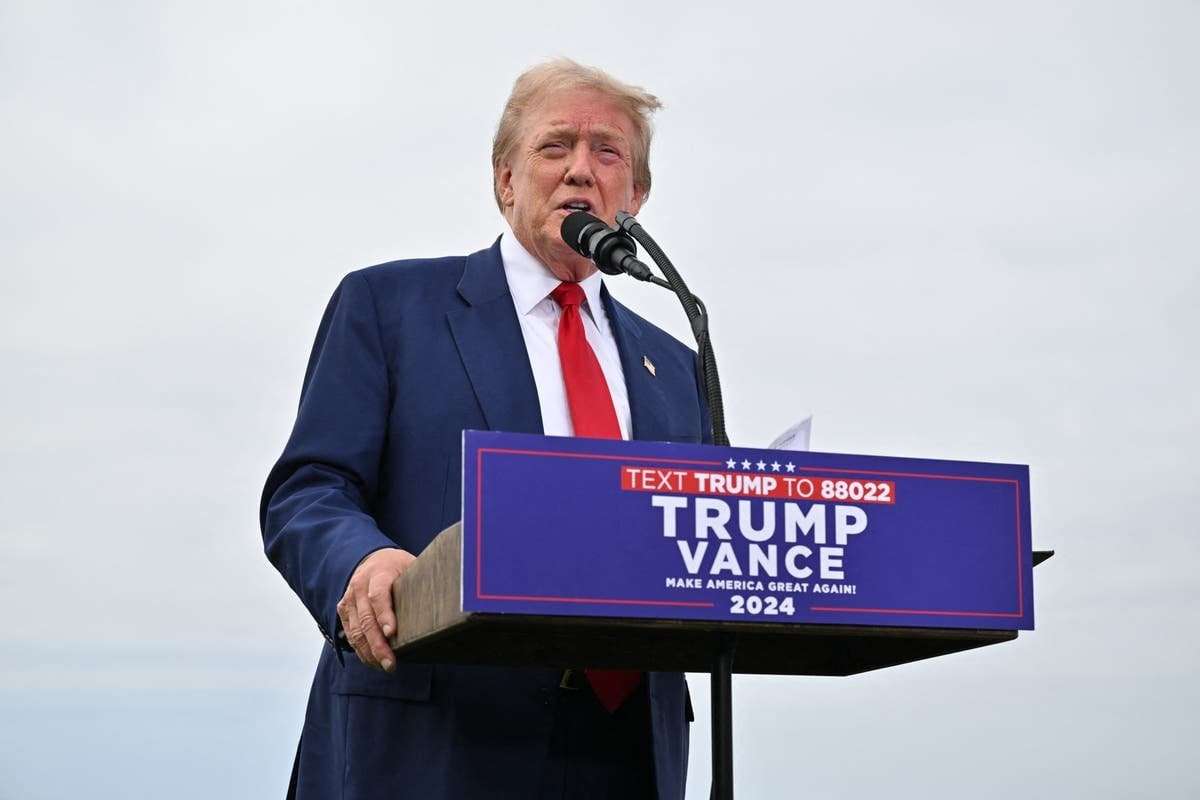 image for Trump gives evasive answer on why far-right activist Laura Loomer has joined his entourage amid Republican warnings