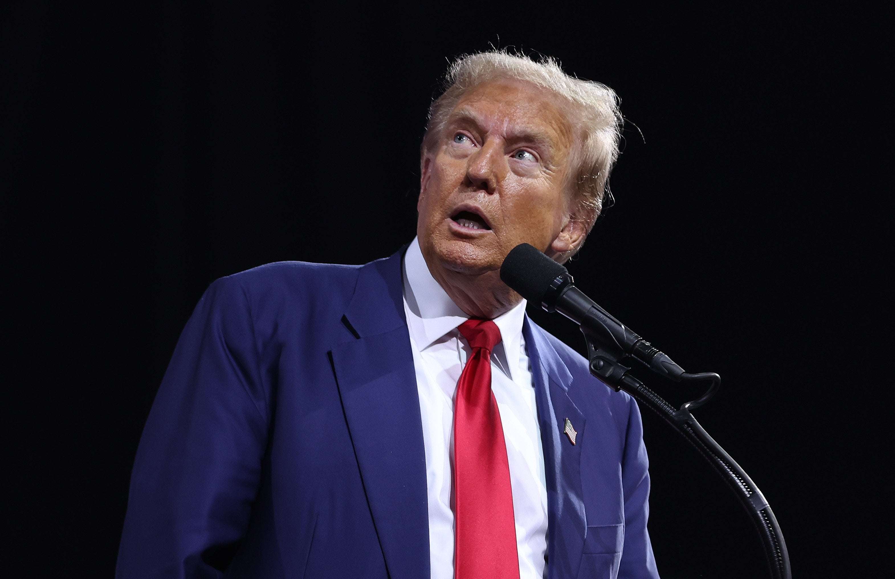 image for Video of Trump Calling Tim Walz 'Future Vice President' Takes off Online