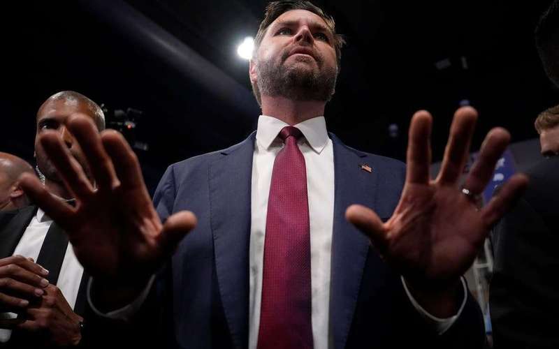 image for ‘Clearly chicken you weirdo’: People respond to JD Vance sharing video he claims shows migrants grilling cat