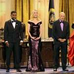 image for Cast members of The West Wing reunited at the Emmys tonight, reminding people to register to vote