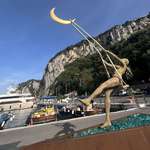 image for Art installation in Capri, Italy harbor.