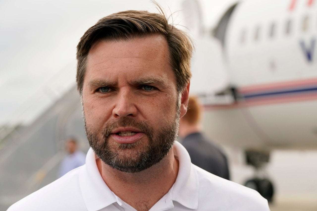 image for Calls for J.D. Vance to resign after he admits that he created pet-eating story about immigrants