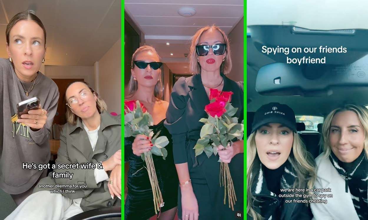 image for Meet Laura and Becky, the women hunting and exposing cheaters live to thousands on TikTok