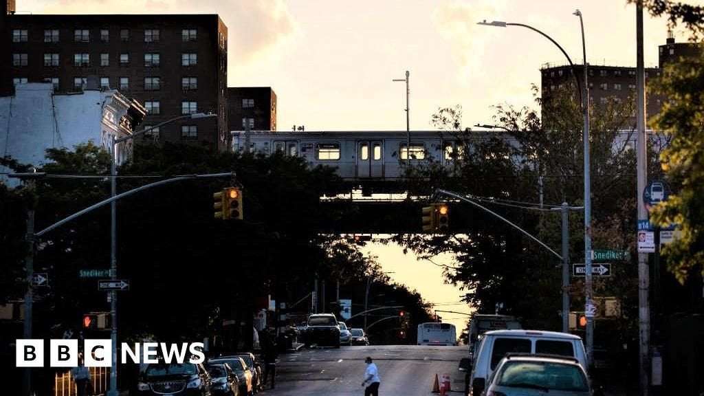 image for Bystander shot in head as New York police tackle fare-evader