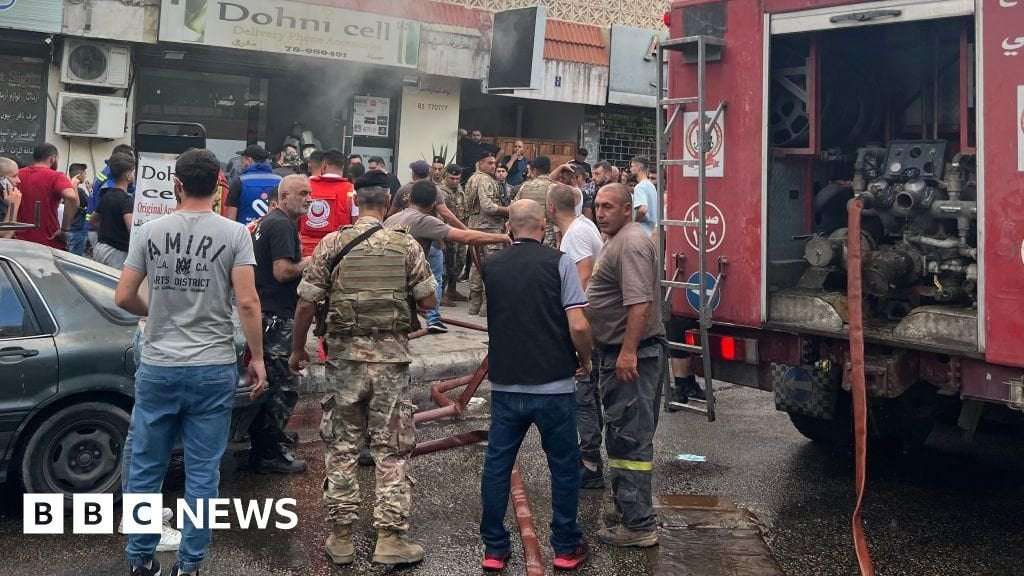 image for Twenty killed by second wave of Lebanon device explosions