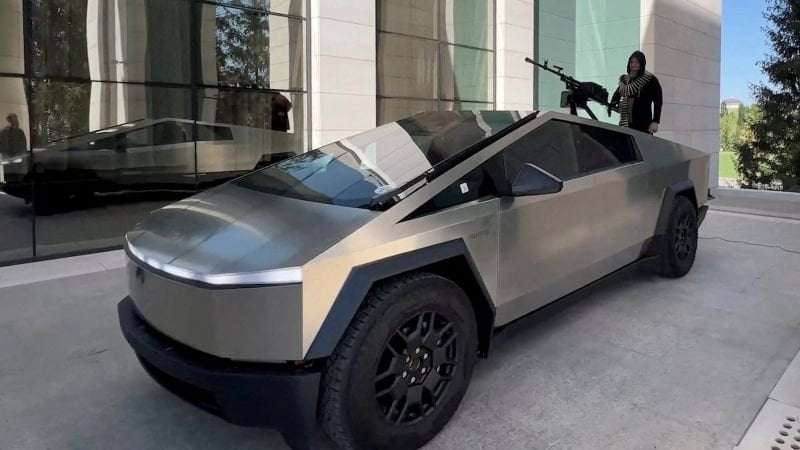 image for Chechen warlord Kadyrov accuses Elon Musk of ‘remotely disabling’ his Cybertruck