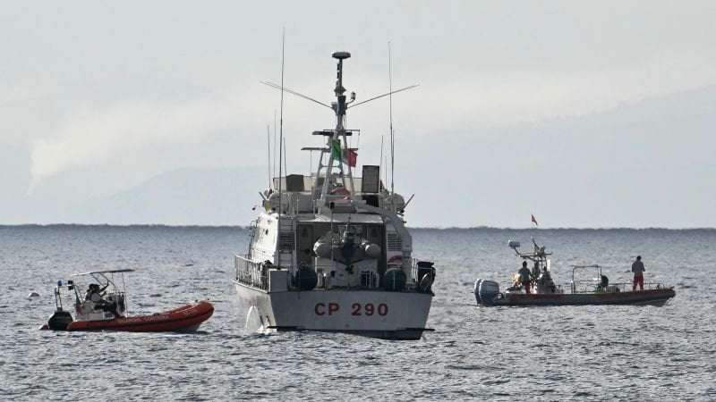 image for Sunken superyacht believed to contain watertight safes