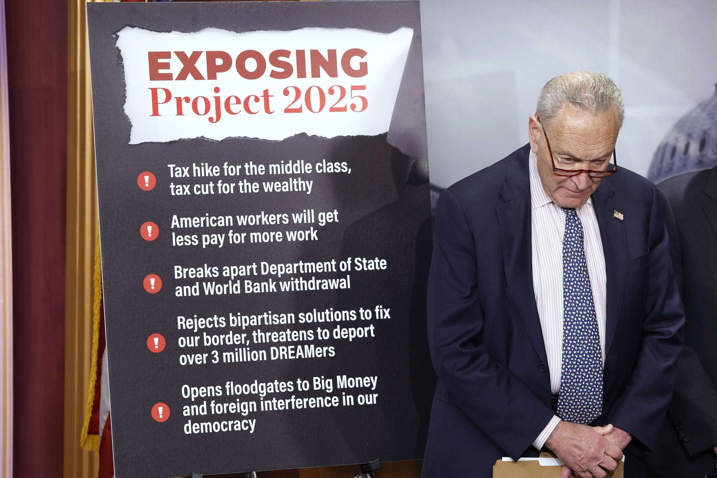 image for Project 2025's Unpopularity Continues to Grow: New Poll