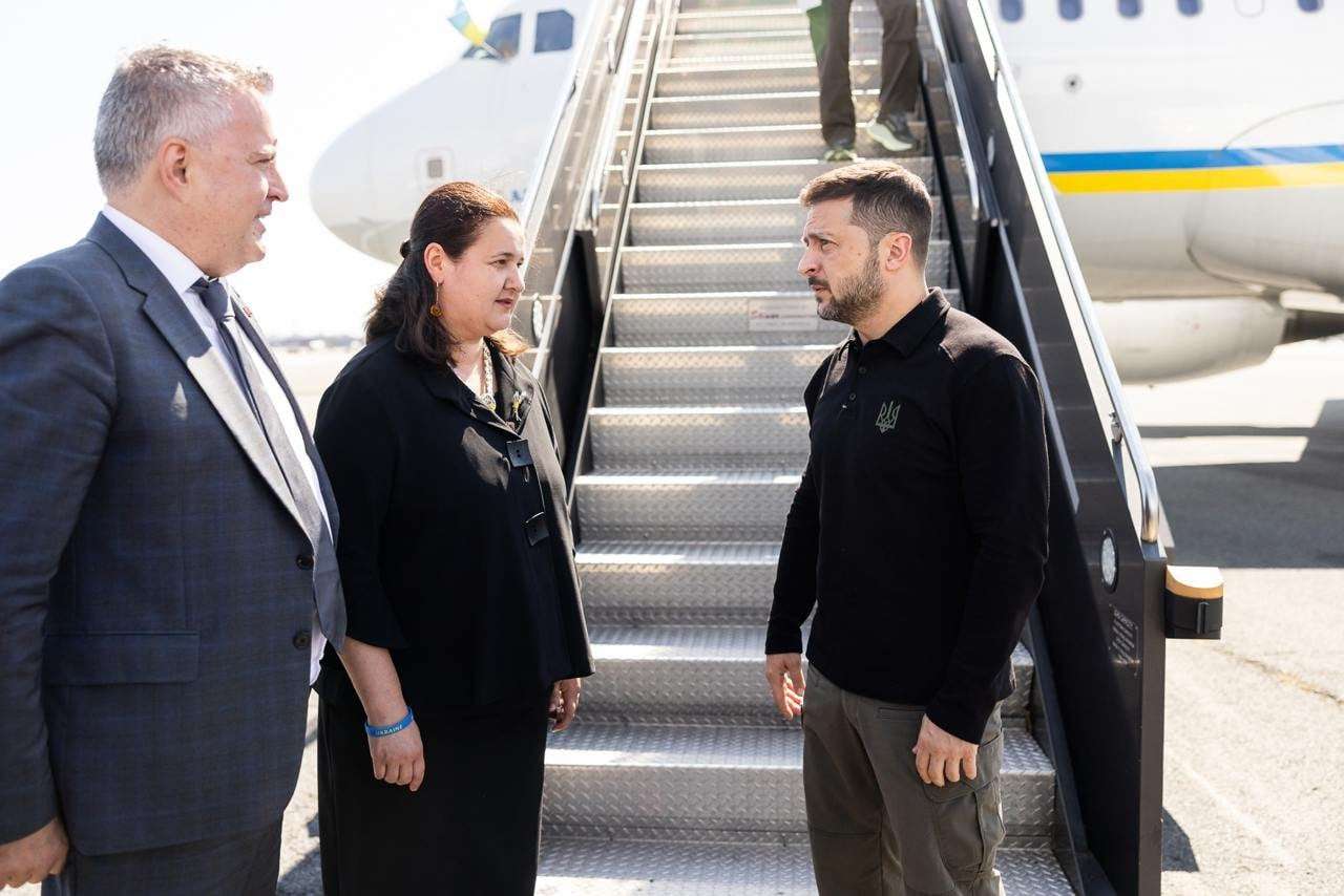 image for President Zelenskyy holds meeting with U.S. officials amid U.S. visit