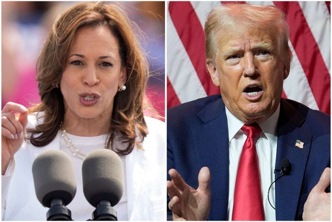 image for Harris vs. Trump latest presidential poll: 7-point turnaround gives surging candidate big national lead