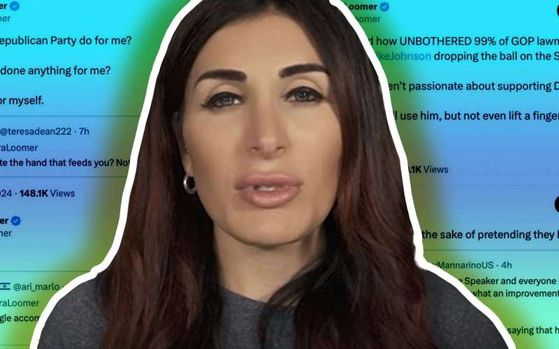 image for ‘Scorched earth’: Laura Loomer unleashes anti-GOP tirade after reportedly getting booted from Trump’s entourage