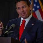 image for DeSantis explaining why socialism is okay when it benefits him directly.
