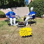 image for My neighbors halloween decorations
