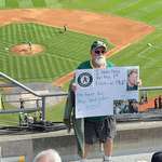 image for Oakland Athletics fan at final game reveals he was there for the first pitch in 1968
