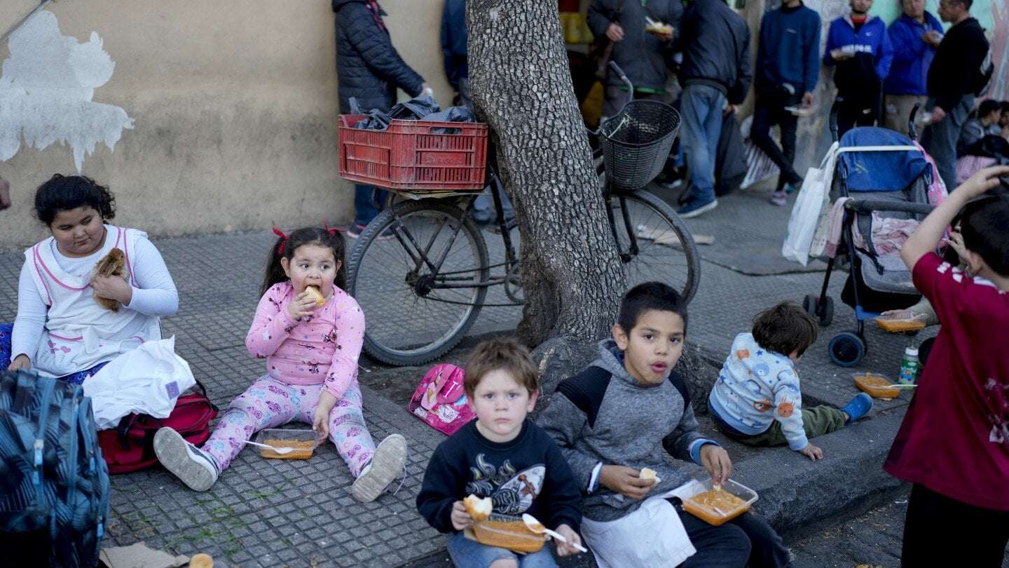 image for Argentina’s poverty rate spikes in first 6 months of President Milei’s shock therapy
