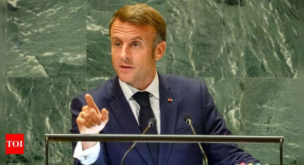 image for India should get permanent UNSC seat, says French President Emmanuel Macron