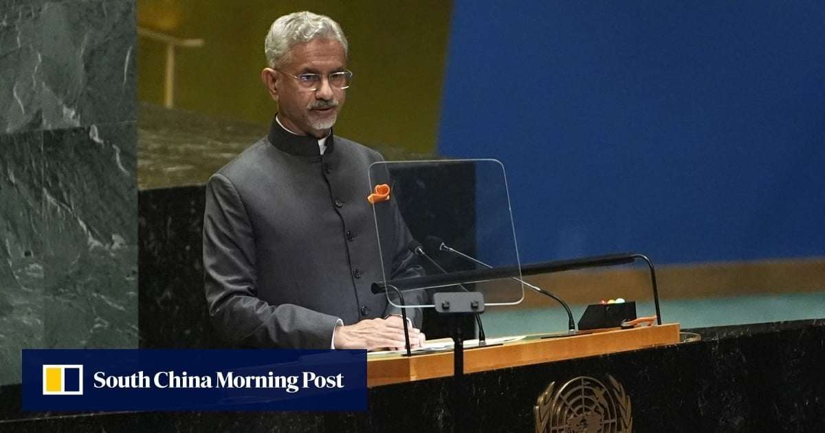 image for India’s Subrahmanyam Jaishankar criticises Pakistan, China at UN, cites ‘karma’