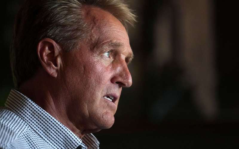 image for Jeff Flake endorses Kamala Harris for president: 'I know of her character'