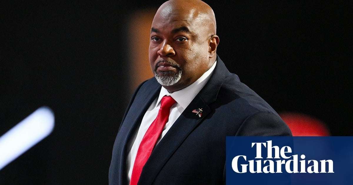 image for North Carolina gubernatorial candidate Mark Robinson treated for second-degree burns