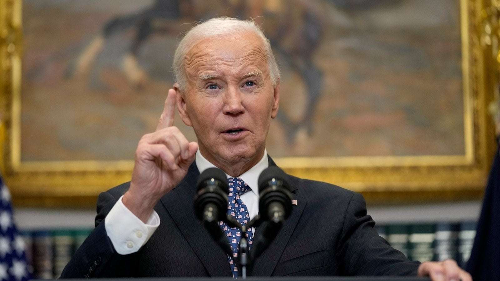image for Biden directed US military to help Israel shoot down Iranian missiles