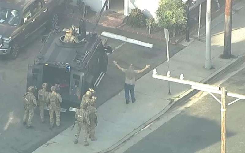 image for Dozens of San Fernando Valley white supremacist gang members charged in federal indictment, DOJ says