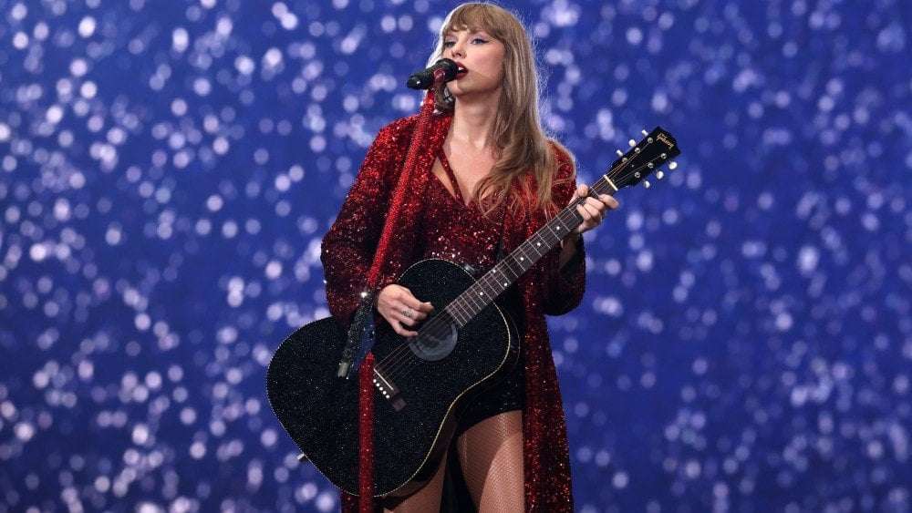 image for The ‘Taylor Swift’ Guitar Smashed by Man After Paying $4,000 for It Was Not Autographed by Singer