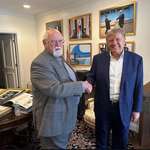 image for Donald Trump keeps a picture of Kim Jong Un on his wall