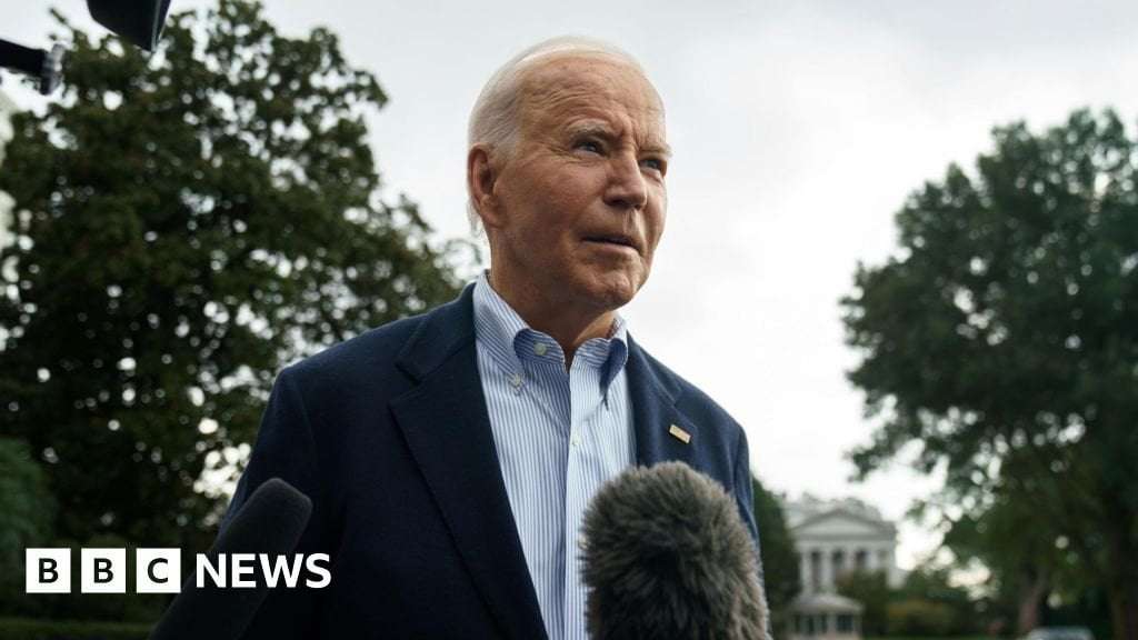 image for Biden says US discussing possible Israeli strikes on Iran oil facilities