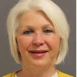image for Tina Peters booking photo after sentence of 9 years incarceration for tampering with voting machines