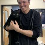 image for Seth MacFarlane adopts a void at Heaven on Earth adoption shelter in Los Angeles.
